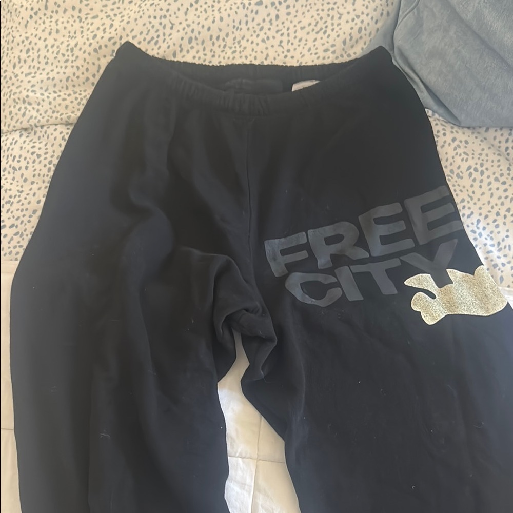 FreeCity Black Women’s Sweatpants